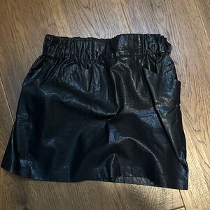 Zara Pleather Skirt